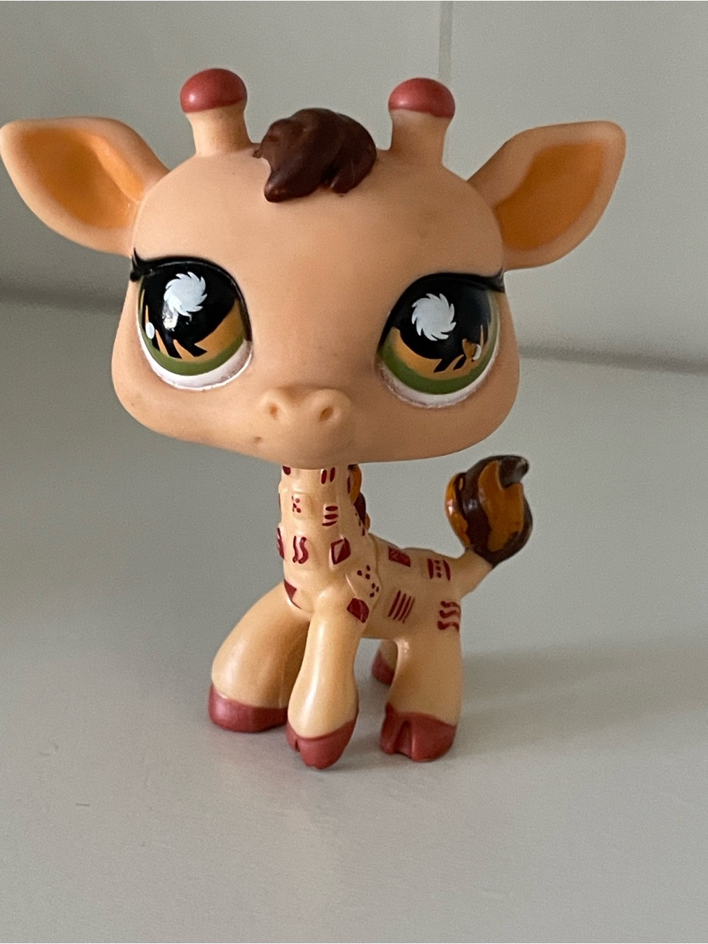 Vintage 2007 littlest pet shop giraffe